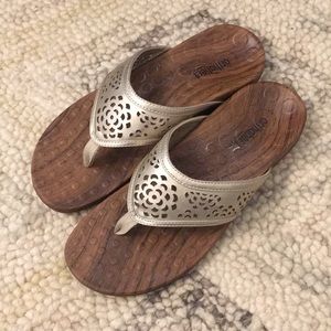 Gold Sandals - Orthaheel